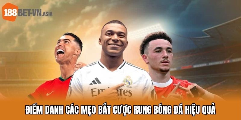 Cược Rung Bóng Đá - Kèo Hấp Dẫn Anh Em Nên Trải Nghiệm 7 Điểm danh các mẹo bắt cược rung bóng đá hiệu quả